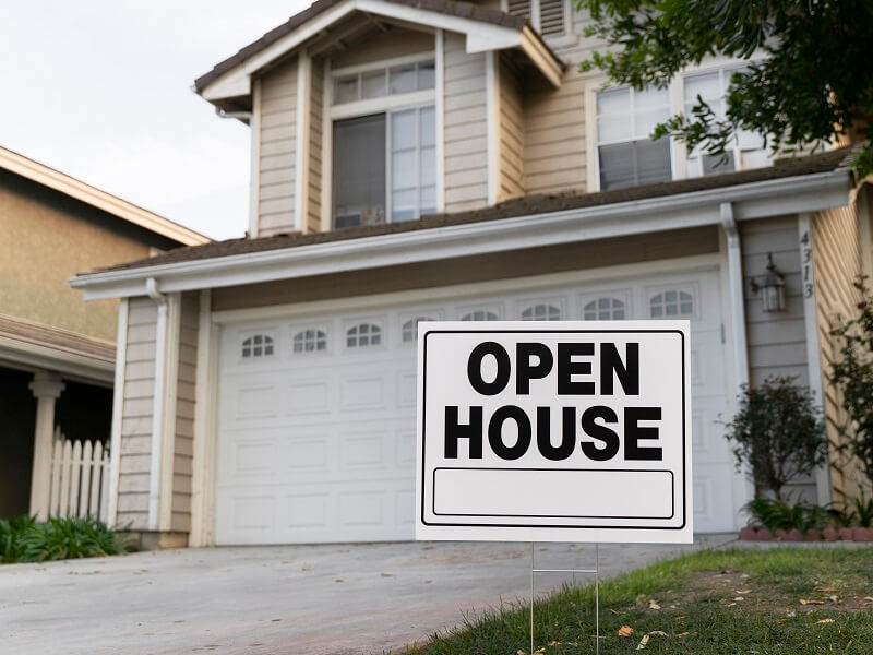 Preparing your home for an open house